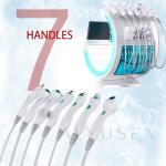 Ice Blue H2O2 Beauty Machine , Oxygen Aqua Peel Hydrodermabrasion Facial Machine