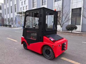 Wholesale 15000 kg Electric Towing Tractor Hydraulic Steering Fully Enclosed Cab With Walking Alarm Light from china suppliers