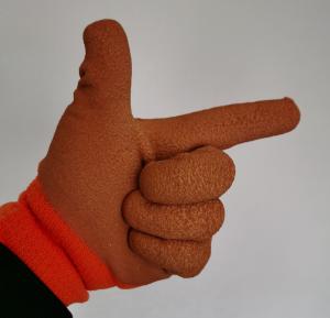 Wholesale 24cm Cold Resistance Protective ANSI Latex Work Gloves Outdoors from china suppliers