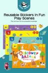 Discover Game Reusable Sticker Book