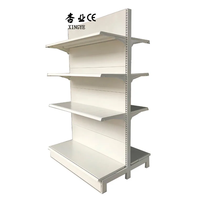 Factory Custom Size Color logo convenience store shelving supermarket store shelves shelving display gondola rack