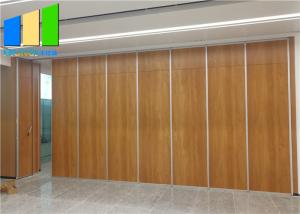 Wholesale Office Temporary Divider Aluminum Frame Sliding Folding Movable Wall Partitions from china suppliers