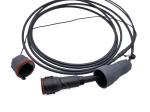 FTTA Waterproof IP67 Fiber Optic Patch Cord 4.8mm G657A2 RRH
