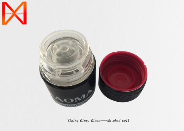 Colorful Printed Glass Bottle Cap Asy Open Logo Imprintable Match Well Tight