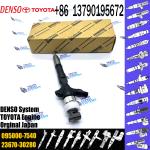 Common Rail Fuel Injector 23670-30280 095000-7540 For Toyota Hilux 1KD-FTV