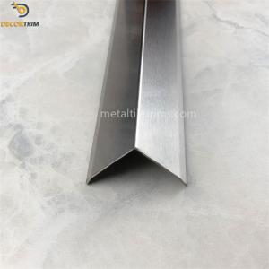 Wholesale Tile Edge Trim Protection Stainless Steel Tile Trim Brush Silver 20mm from china suppliers