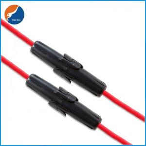 China 14AWG 16AWG 18AWG 20AWG Gauge Twist-Lock In-line Fuse Holder For 6x30mm Fast Blow Glass Fuse on sale