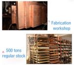 Brass Red Copper CCC Power Distribution Bus Bar 2-20mm X 20-600mm Terminal Block