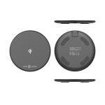 ABS 7mm 3 Coils Qi Wirelss Charging Pad , 10W Wireless Charging Phone Pad White