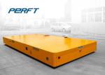 motorized plate transfer cars on cement floor used in industrial and workshop