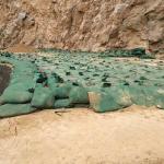 High Strength Polypropylene Polyester Nonwoven Geotextile Sand Bag Geobag For