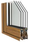 TOPSURE Tinted 900mm Aluminum Horizontal Sliding Windows