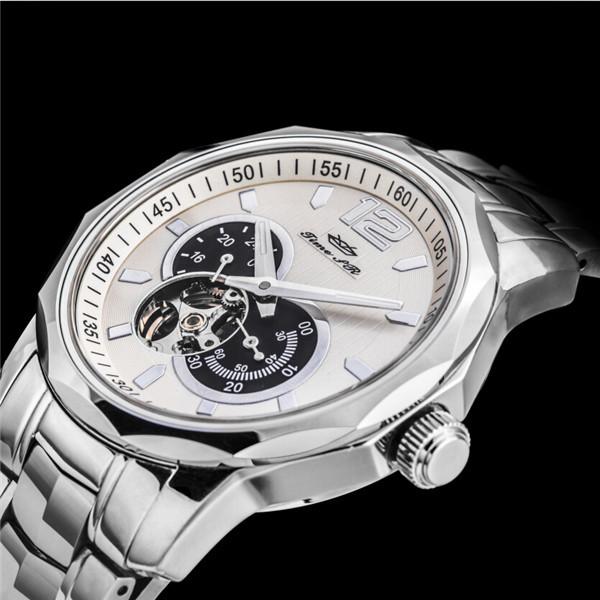 RoHs Automatic Mechanical Watch , 21mm Band Luxury Mechanical Watches