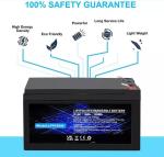 12.8V 10Ah Lithium Phosphate Battery Built In LiFePO4 Rechargeable Battery