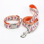 Durable Reflective Harness Leash Set Comfortable Dog Collar Leash