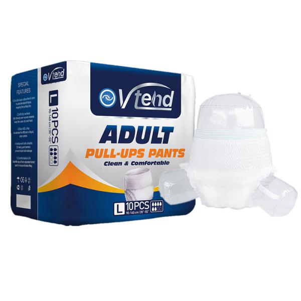 Incontinence Elderly Adult Printed Pants Diapers M L XL XXL Overnight Briefs