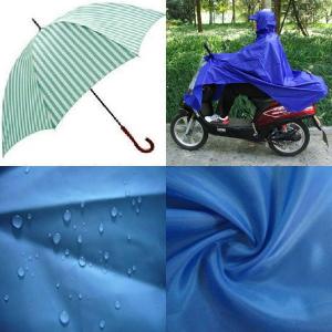 China 190T 210T 300T pu Coated Waterproof Motorcycle Cover Fabric on sale