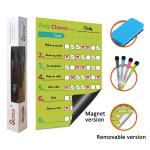 Customizable Erasable Daily Weekly Monthly Chore Chart Preschool Reward Chart