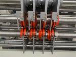 Semi-automatic 2 Color Printing Slotter Die Cutter Machinery with Chain Wheel