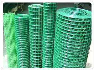 Wholesale 60*80mm Green PVC Coated Welded Wire Mesh For Construction Non Rusting from china suppliers