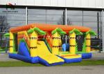 0.55mm PVC Tarpaulin Inflatable Commercial Bounce Houses Combo Playground