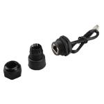 ISO9001 RJ45 Male To Female Network Cable 125V 1.5A With ABS Housing