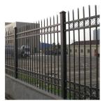 25x25mm Pickets Metal American Garden Fence Galvanized Security Fence Iron Fence
