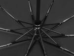 3 Folds 10 Ribs Windproof Fiberglass Frame Umbrella for Men