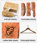 Co2 Laser Coaster Cutting Machine, Bamboo laser engraving machine