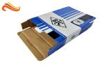 Crack Resistant Corrugated Paper Box Glossy Lamination CMYK Printing CO-038