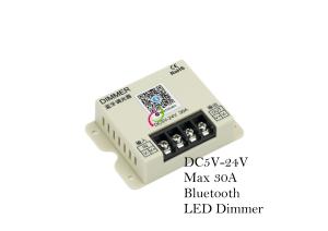 China BT Bluetooth LED Dimmer DC12V - 24V MAX 30A LED Module Light Box on sale