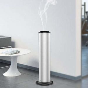 China Electric Diffusers Fragrance Oil Scent Diffusers Aluminum Tower Scent 500Ml Wifi Hotel Waterless Diffuser on sale