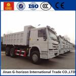 371hp Lhd Rhd Sinotruk Howo 6*4 Heavy Duty Dump Truck Tipper White Red