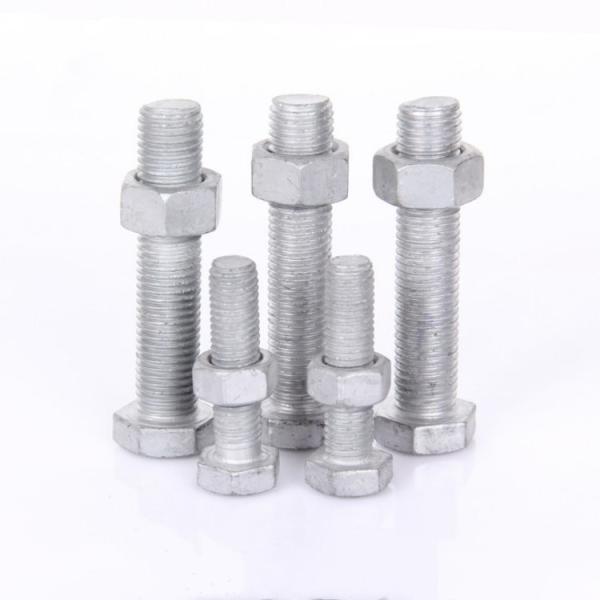 High Strength HDG Hex Bolts and Nuts Set for Heavy Duty Construction Length 20mm