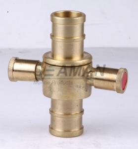 Wholesale 1.5 / 2 / 2.5 British Instantaneous John Morris Fire Hose Nozzles / Fire Hose Fittings Couplings from china suppliers