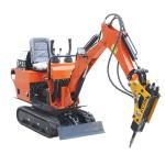 Home Crawler Mini Digger Retractable 0.8 Hydraulic Compact Farm Small Excavator