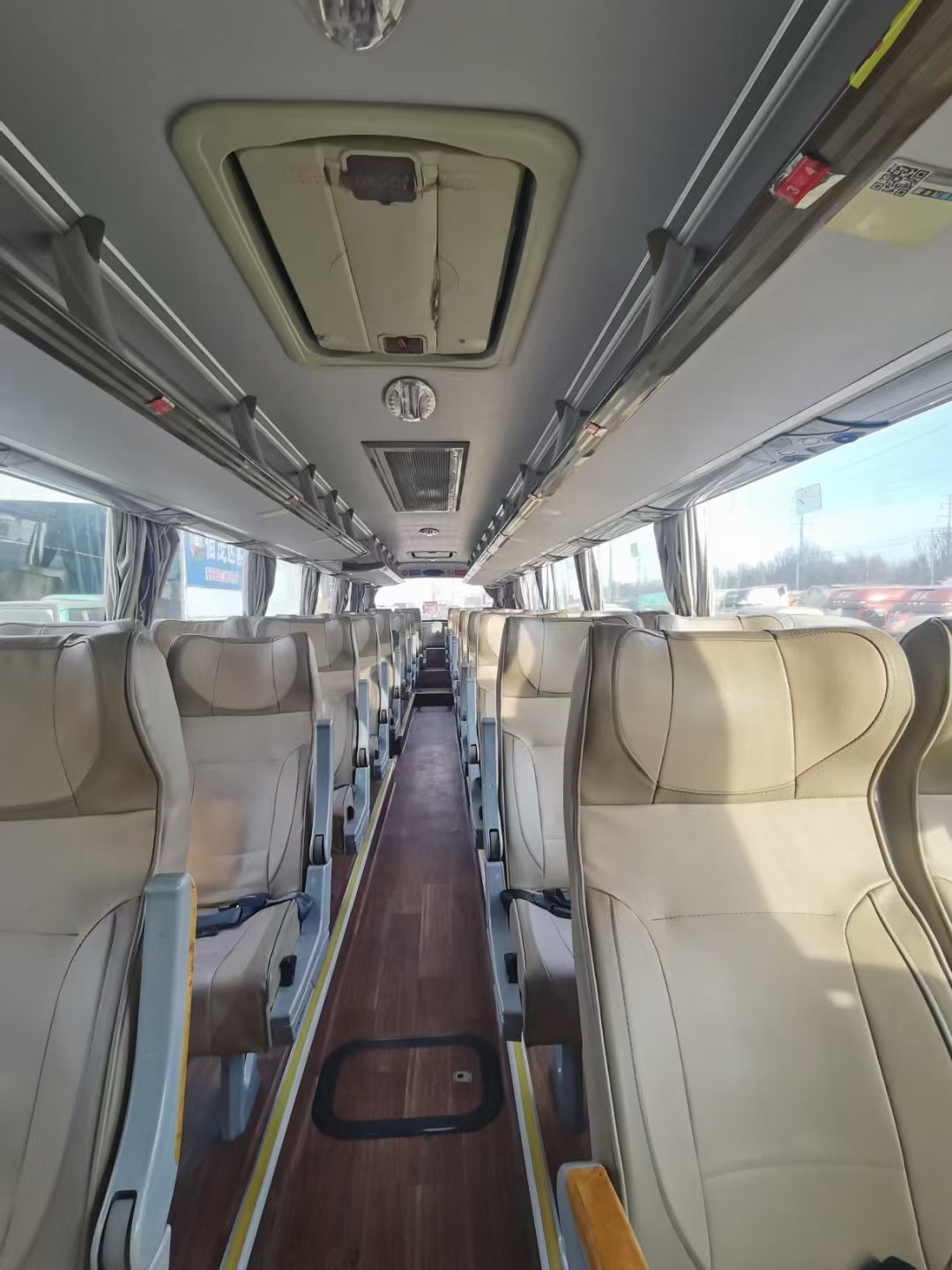 Second Hand Used Bus Kinglong Coach 39 Seats XMQ6129 Luxury Group Passenger Transportation A/C