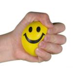 Round Shaped PU Foam Ball Release Pressure Convenient Carrying