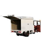 60V 1800W Fully Enclosed Electric Tricycle Express Truck with Multiple Colour