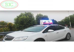 China High quality outdoor P 6 Taxi LED screen for movable advertising on sale