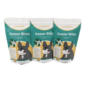 Wholesale Low Moq Stand Up Pouch Kraft Paper Printed Packaging Bag for Pet Treat Smell Proof Bags with Logo from china suppliers