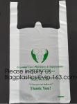 Cheap T-Shirt Compostable Bags Biodegradable Bag For Food, T-Shirt Garment