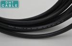 Round Wire 1.0 Meters Camera Interface Cable Durable Overmolding 90 Degree