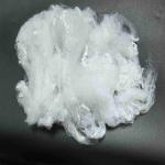 Low Crimp Acrylic Flame Retardant Fiber White Virgin 2D Microfiber 51mm