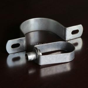 Wholesale Stainless Steel U Strap Omega Pipe Clamp 4 Inch 2 Inch Pipe Saddle Clamp from china suppliers