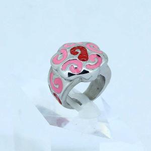 Wholesale FAshion 316L Stainless Steel Ring With Enamel LRX185 from china suppliers
