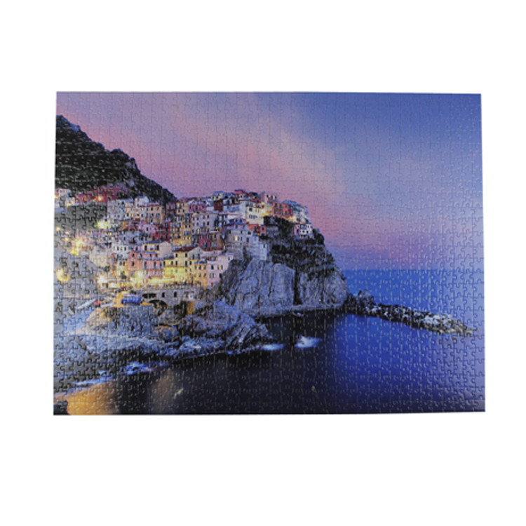 Animation Black Paperboard 3d Jigsaw Puzzles For Adults Custom Design ODM