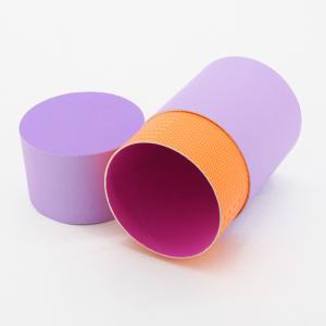 Wholesale CMYK Color Cardboard Tube Gift Box Recyclable With UV Coating Varnishing Printing from china suppliers