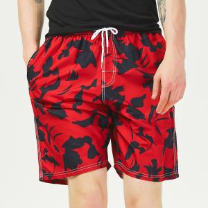 Wholesale Water Repellent Custom Beach Shorts , Mens Casual Beach Shorts Spandex Polyester Material from china suppliers