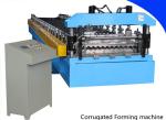 corrugated roofing sliding machine